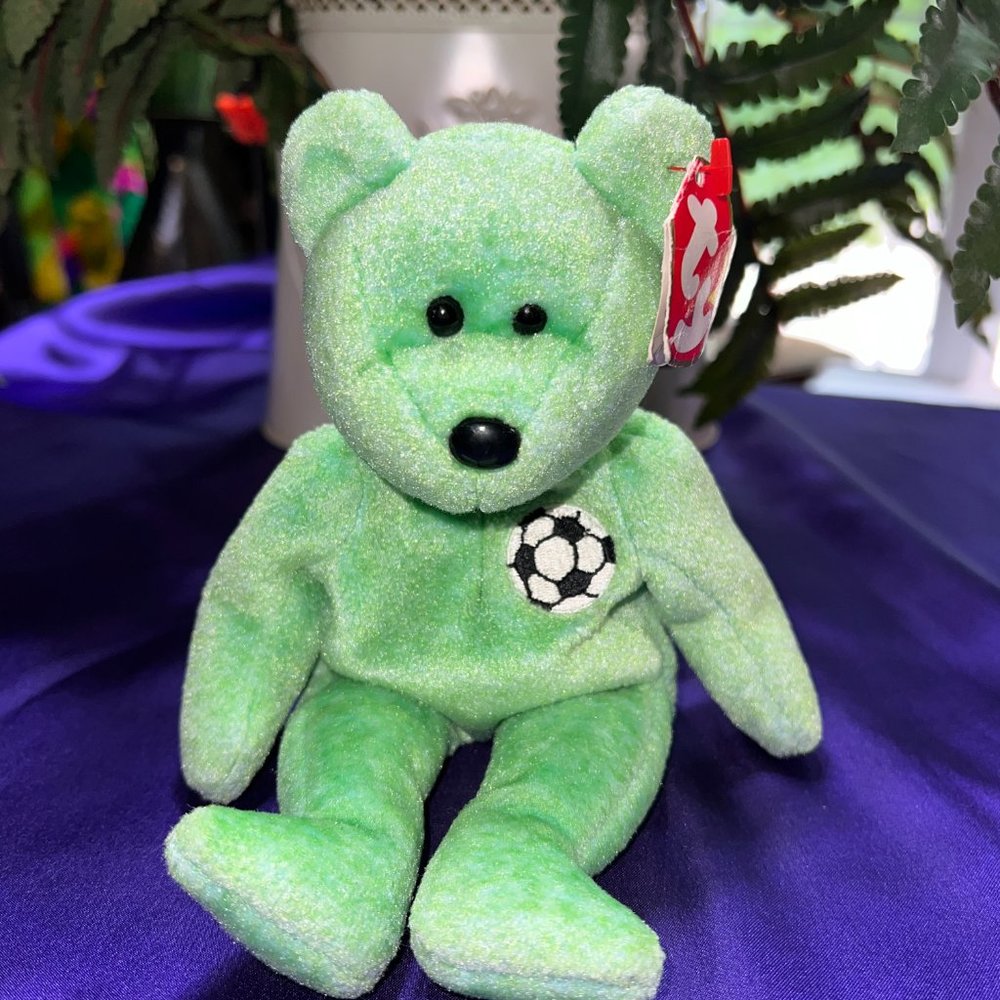 VTG & NWT 📌 Ty Beanie Baby Kicks with ODDITY